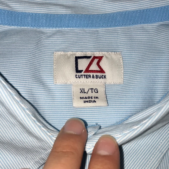 BRAND NWT Cutter and Buck Dress Shirt! - Picture 3 of 6